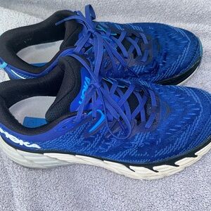 Hoka One One Blue Athletic Shoes